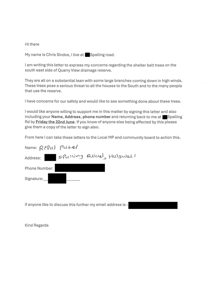 A close-up of a letter

Description automatically generated