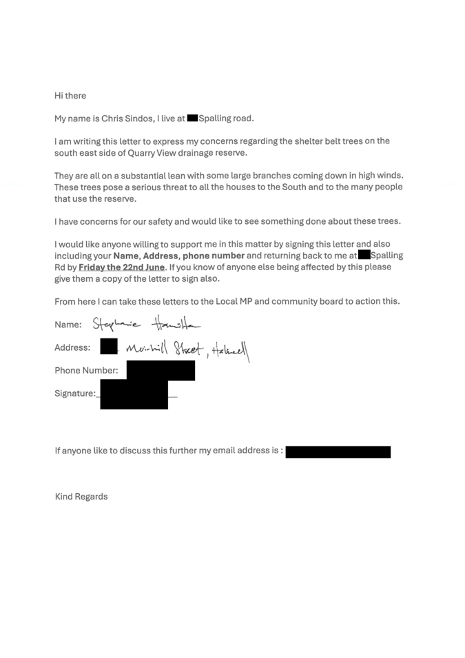 A close-up of a letter

Description automatically generated