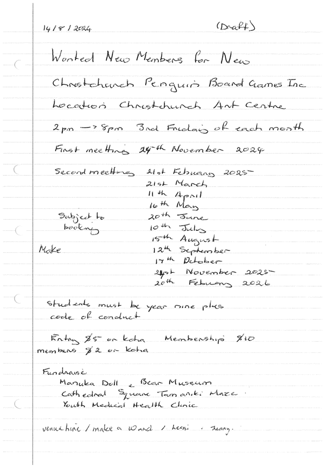 A paper with writing on it

Description automatically generated