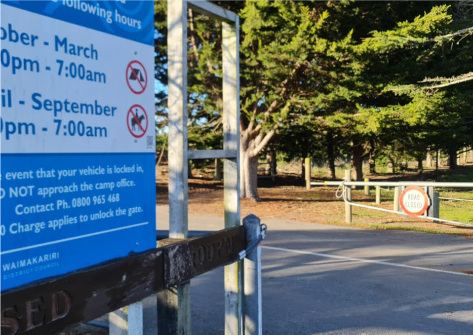 A sign on a road

Description automatically generated