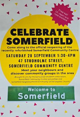 A yellow sign with black text

Description automatically generated