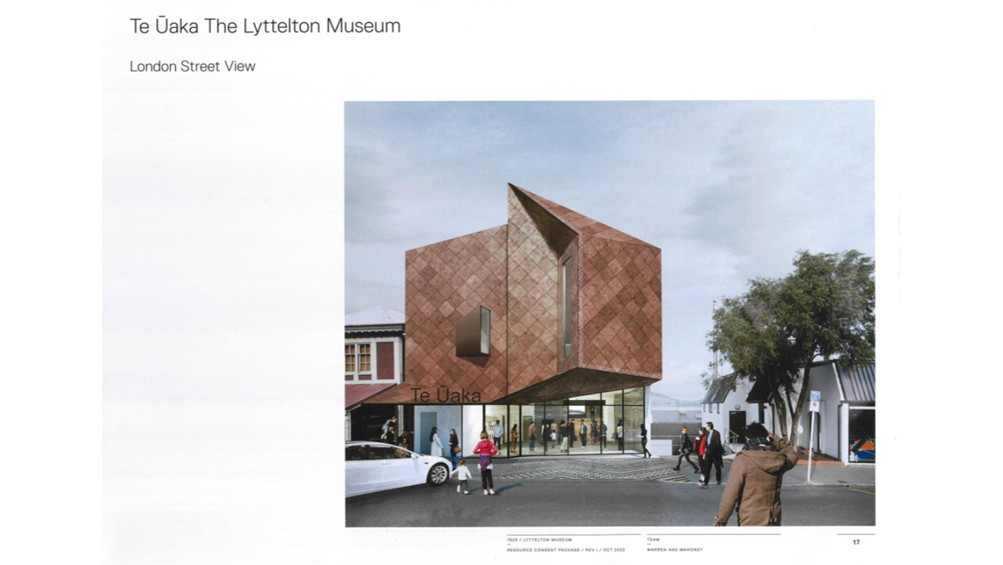 A building with a triangular shape

Description automatically generated