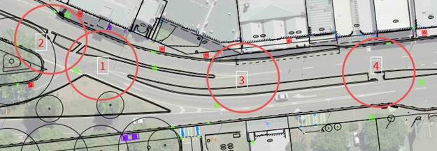 A map of a highway

Description automatically generated