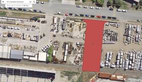 Aerial view of a building site

Description automatically generated