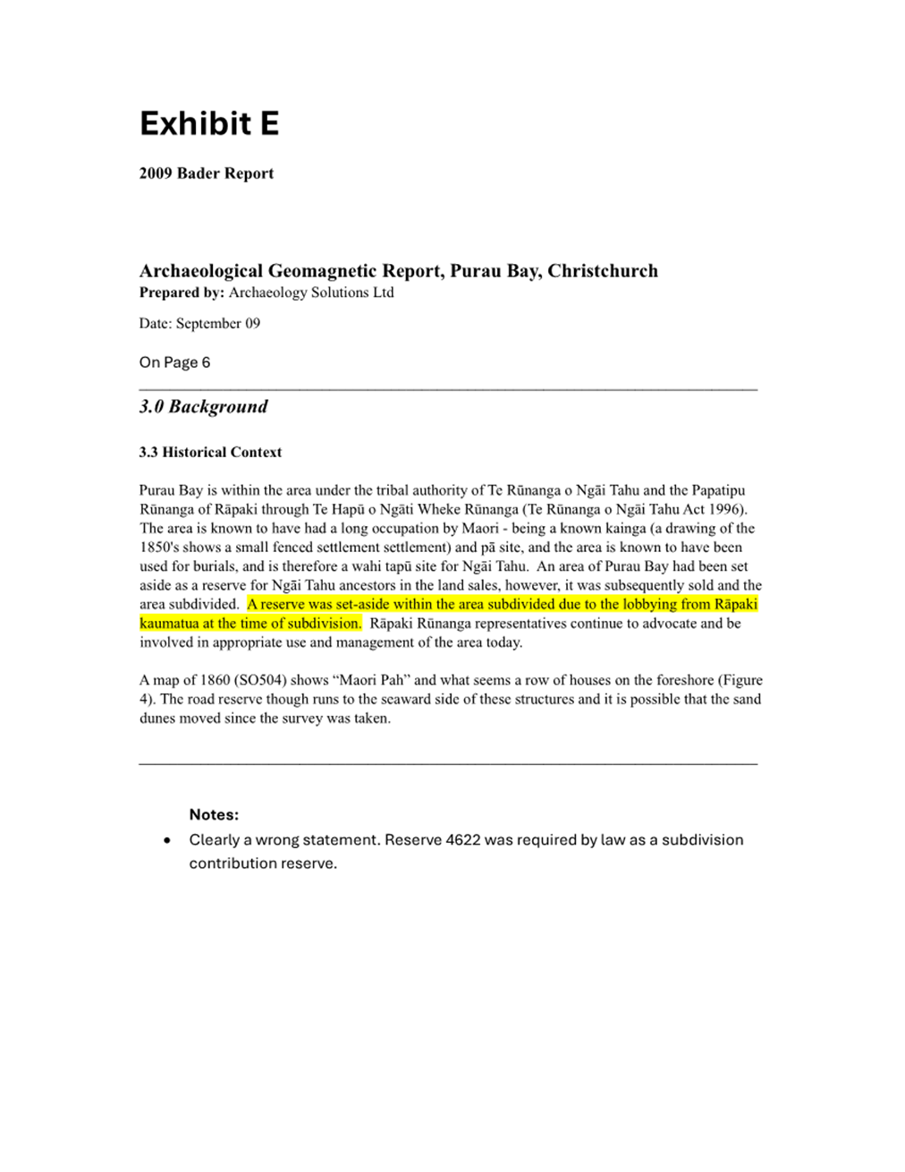 A document with text and a yellow line

Description automatically generated