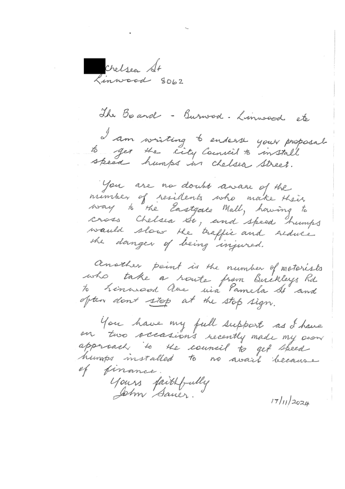 A letter from a person

Description automatically generated
