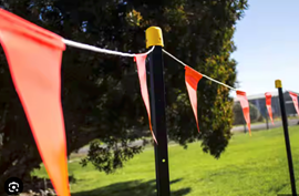 A flag on a string

Description automatically generated