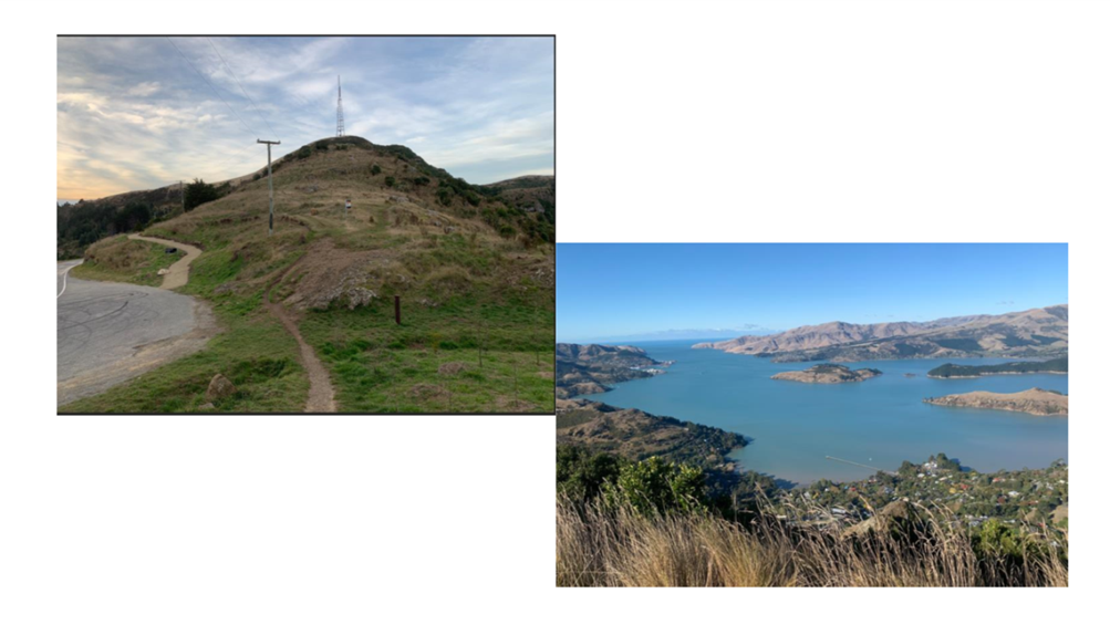 A collage of a mountain and a body of water

AI-generated content may be incorrect.