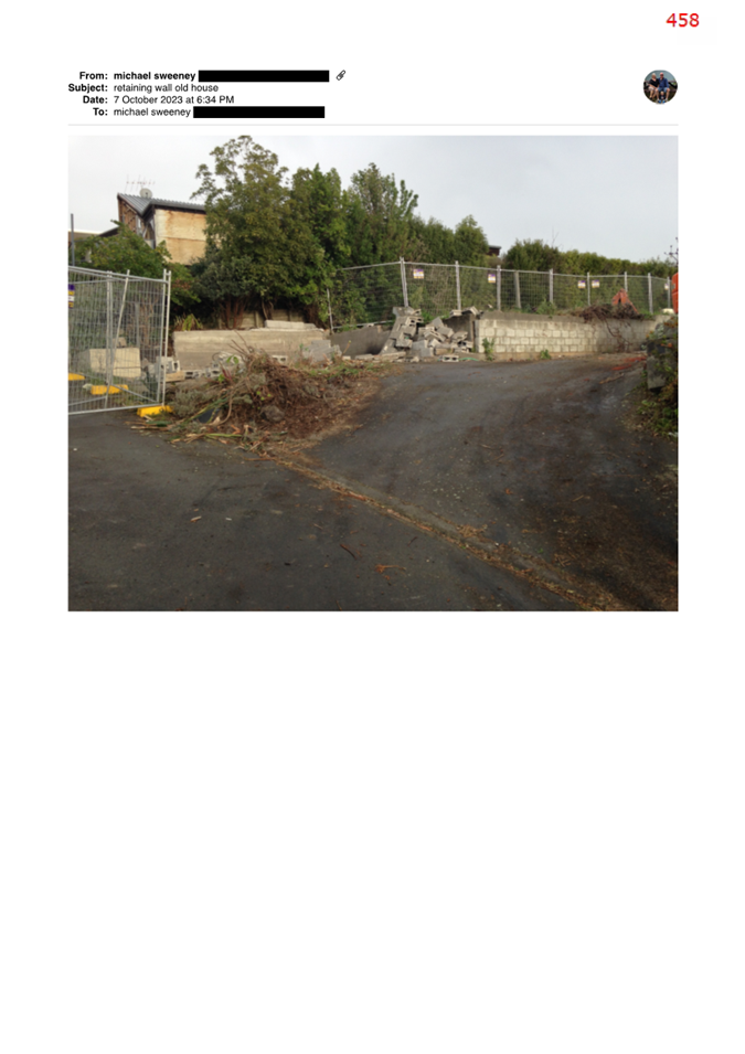 A road with a fence and trees

AI-generated content may be incorrect.