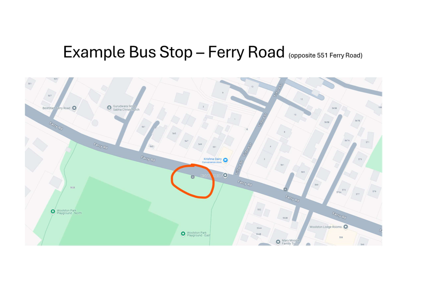 A map of a bus stop

AI-generated content may be incorrect.