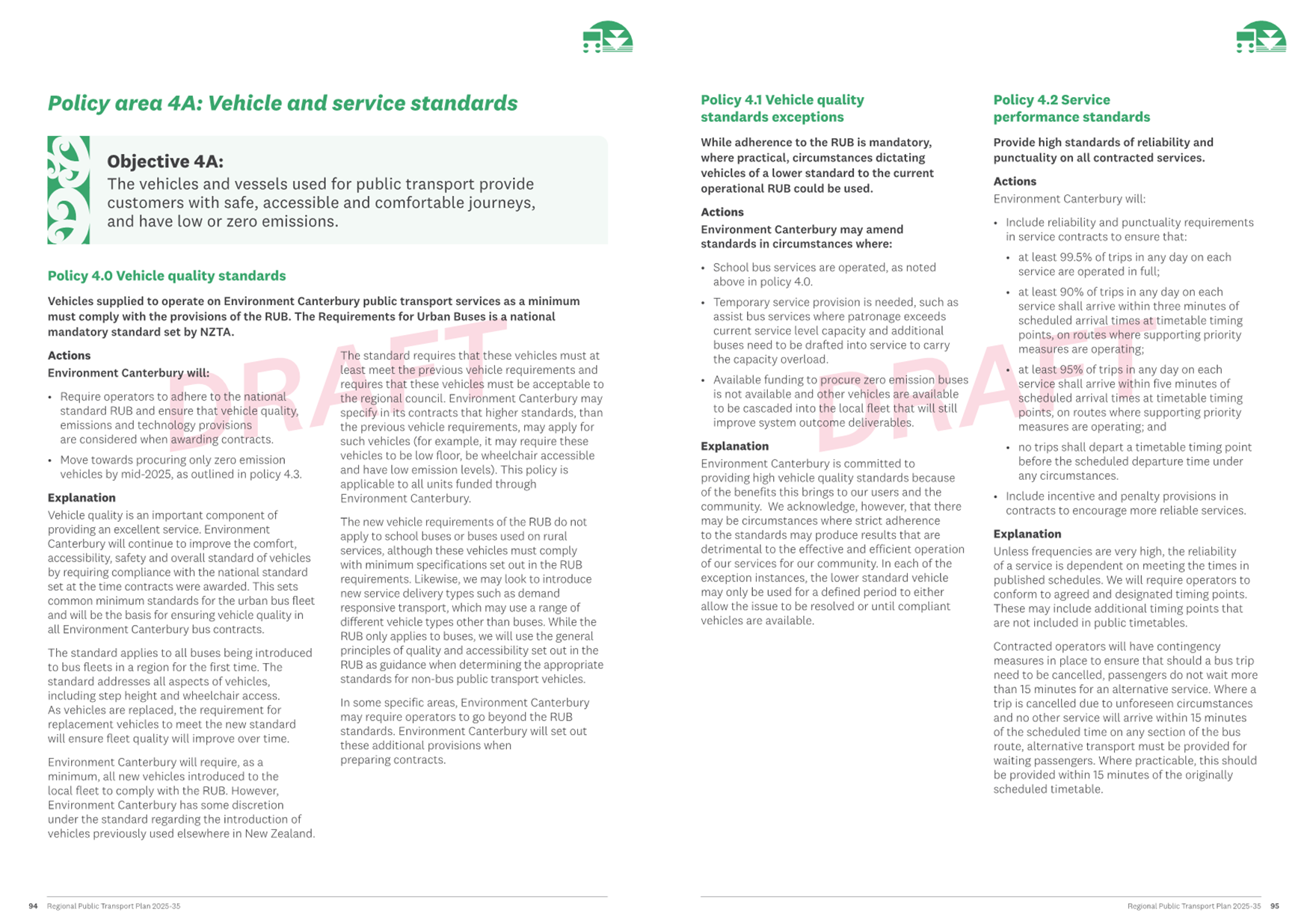 A page of a vehicle and service standards manual

AI-generated content may be incorrect.