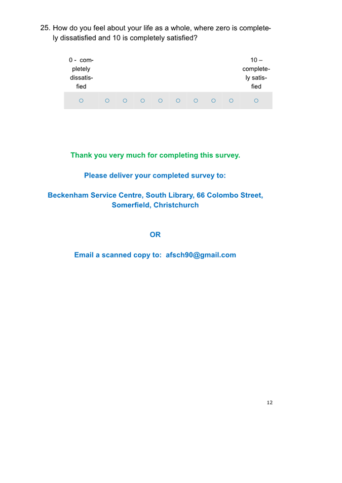 A screenshot of a survey

AI-generated content may be incorrect.