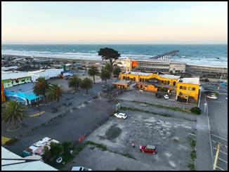 May be an image of tornado, ocean and beach