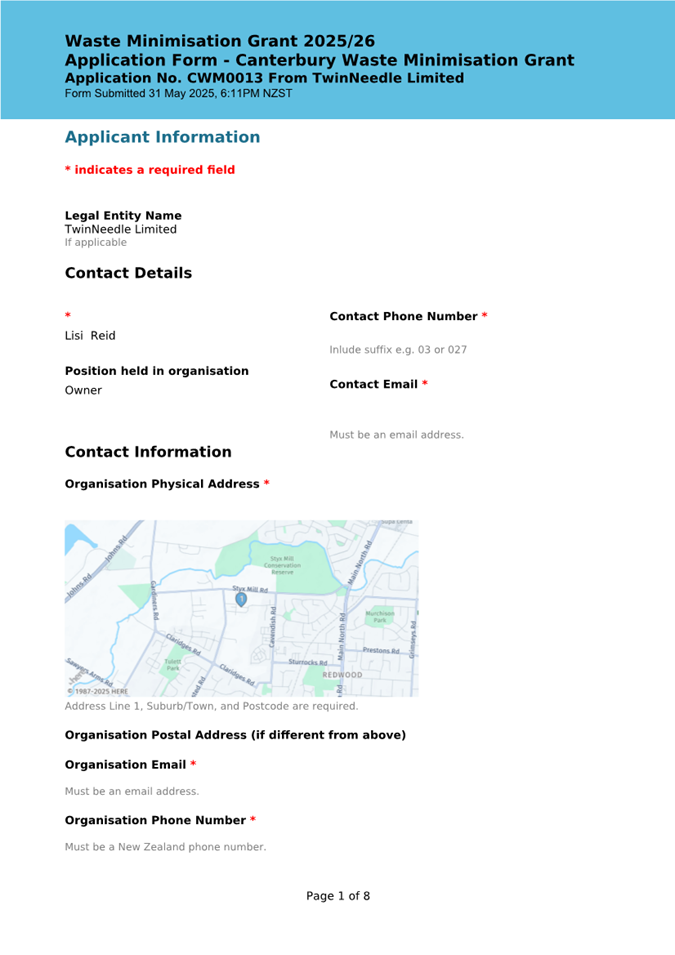 A screenshot of a contact information

AI-generated content may be incorrect.