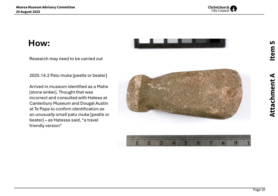 A stone tool and ruler

AI-generated content may be incorrect.
