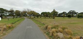 A road with a cross painted on it

AI-generated content may be incorrect.