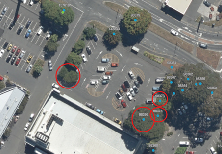 Aerial view of a parking lot

AI-generated content may be incorrect.